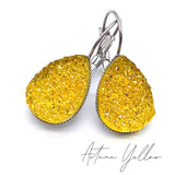 Big as Texas Autumn Teardrop Dangles -Fall Earrings