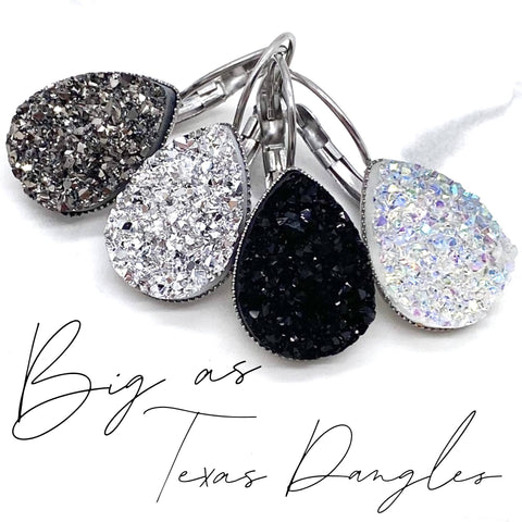Big as Texas Teardrop Dangles -Earrings