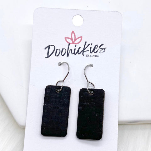 1.5" Neutral Bentley Bar Corkies -Earrings
