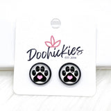 12mm Puppy Love Singles -Summer Earrings