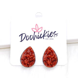 Big as Texas Autumn Teardrops -Earrings