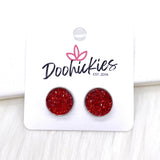 12mm Sparkle Spirit Studs -Sports Earrings