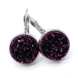 Autumn Round Dangles -Fall Earrings