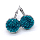 Autumn Round Dangles -Fall Earrings