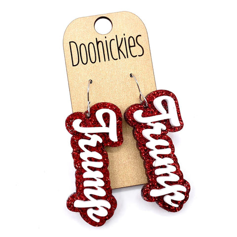2.25" Trump Acrylics - Political Earrings