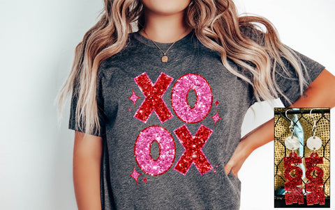 Glitter XOXO (Glitter Look) - PLEASE ALLOW 3-5 BUSINESS DAYS FOR SHIPPING