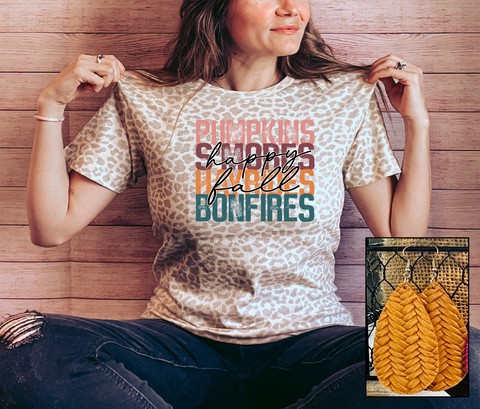 Happy Fall- Fall Things - PLEASE ALLOW 3-5 DAYS FOR SHIPPING