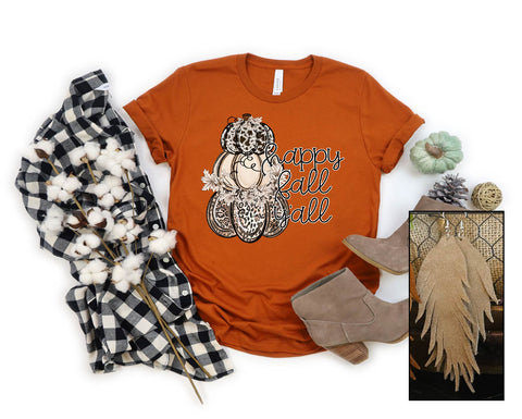 Happy Fall Y'all- Pumpkin Trio - PLEASE ALLOW 3-5 DAYS FOR SHIPPING