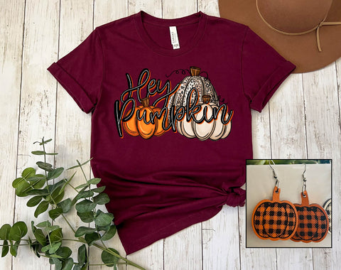 Hey Pumpkin- Pumpkin Trio - PLEASE ALLOW 3-5 DAYS FOR SHIPPING