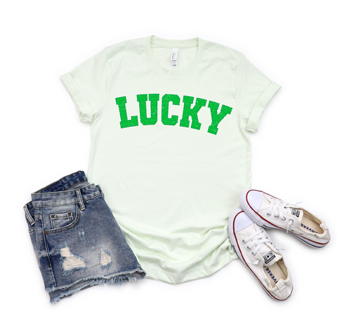 Lucky Varsity- PLEASE ALLOW 3-5 BUSINESS DAYS FOR SHIPPING