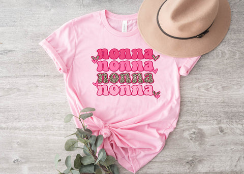 Nonna Pink Hearts - PLEASE ALLOW 3-5 BUSINESS DAYS FOR SHIPPING