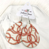 Baseball Corkies (3 Sizes Available) -Sports Earrings