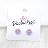 8mm Lil' Daisy Studs -Earrings