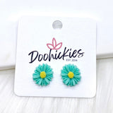 13mm Daisy Studs -Earrings