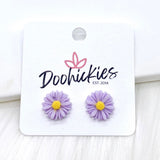 13mm Daisy Studs -Earrings