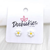 8mm Lil' Daisy Studs -Earrings