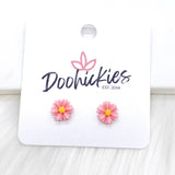 8mm Lil' Daisy Studs -Earrings