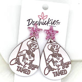2" Boujee Cowgirl Acrylic Dangle Collection - Earrings