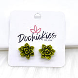 13mm Succulent Singles -Earrings