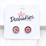 8mm Doolittle Doodles -Earrings