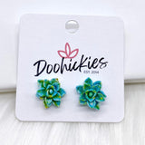 13mm Succulent Singles -Earrings