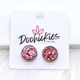 12mm Confetti Drops -Earrings