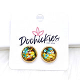 12mm Confetti Drops -Earrings