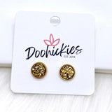 8mm Everyday Single Studs -Earrings