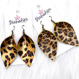 2.5" Leopard Petals -Earrings