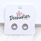 8mm Doolittle Doodles -Earrings