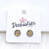 8mm Everyday Single Studs -Earrings