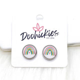 12mm Rainbows -Summer Earrings