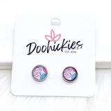 8mm Doolittle Doodles -Earrings