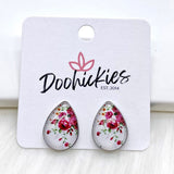 Big as Texas Spring Floral Teardrop Collection -Earrings