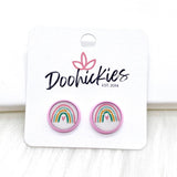 12mm Rainbows -Summer Earrings