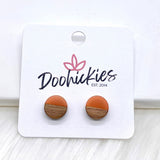 10mm Colorblock Studs -Earrings