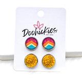 12mm Summer Vibes Duos -Summer Earrings