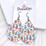 2" Pineapple Mini Collection -Summer Earrings