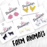 Farm Animal Studs -Earrings