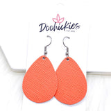 1.5" Floral Mini Collecion (leather) -Earrings
