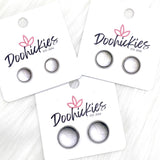 New Volleyball Singles in Stainless Steel Settings -Sports Earrings