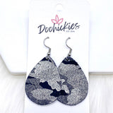 1.5" Camo Shimmer Itty Bitty Collection -Earrings