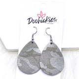 1.5" Camo Shimmer Itty Bitty Collection -Earrings