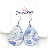 1.5" Beach Corkie Mini Collection -Summer Earrings