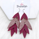 3" Blushing Beauty Valentine Lilli Belles -Earrings