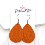 1.5" Ditsy Flowers Mini Collection (Leather) -Earrings