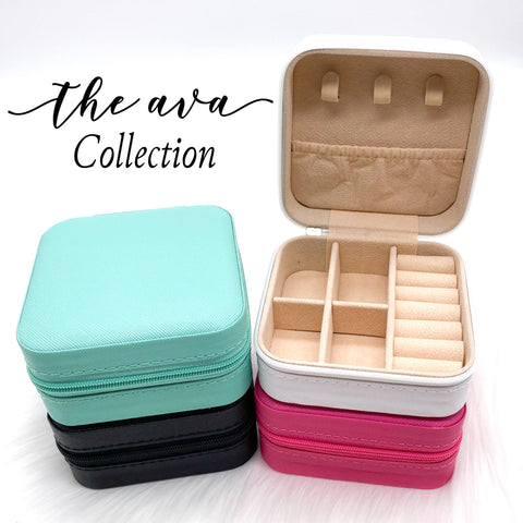 The Ava Travel Jewelry Box Collection