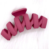 Large Zigzag Hair Clips