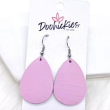 1.5" Pretty Purple Floral Mini Collection -Earrings