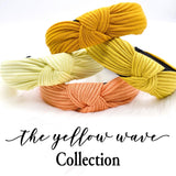 The Yellow Wave Headband Collection